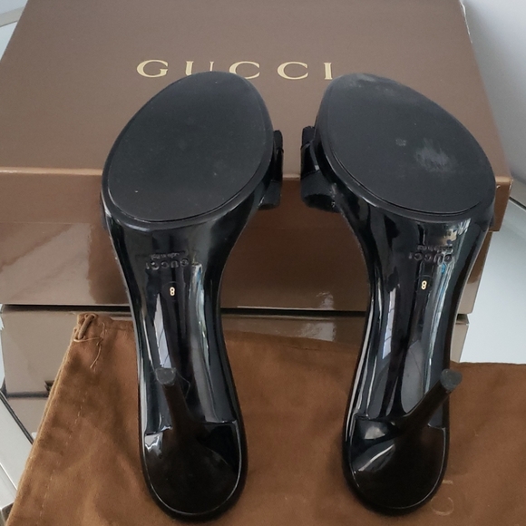 Gucci GG Canvas Heels Sandals - Picture 5 of 6
